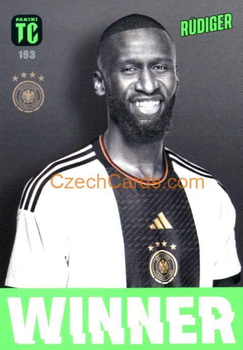 Antonio Rüdiger 2024 Panini Top Class Winner #193