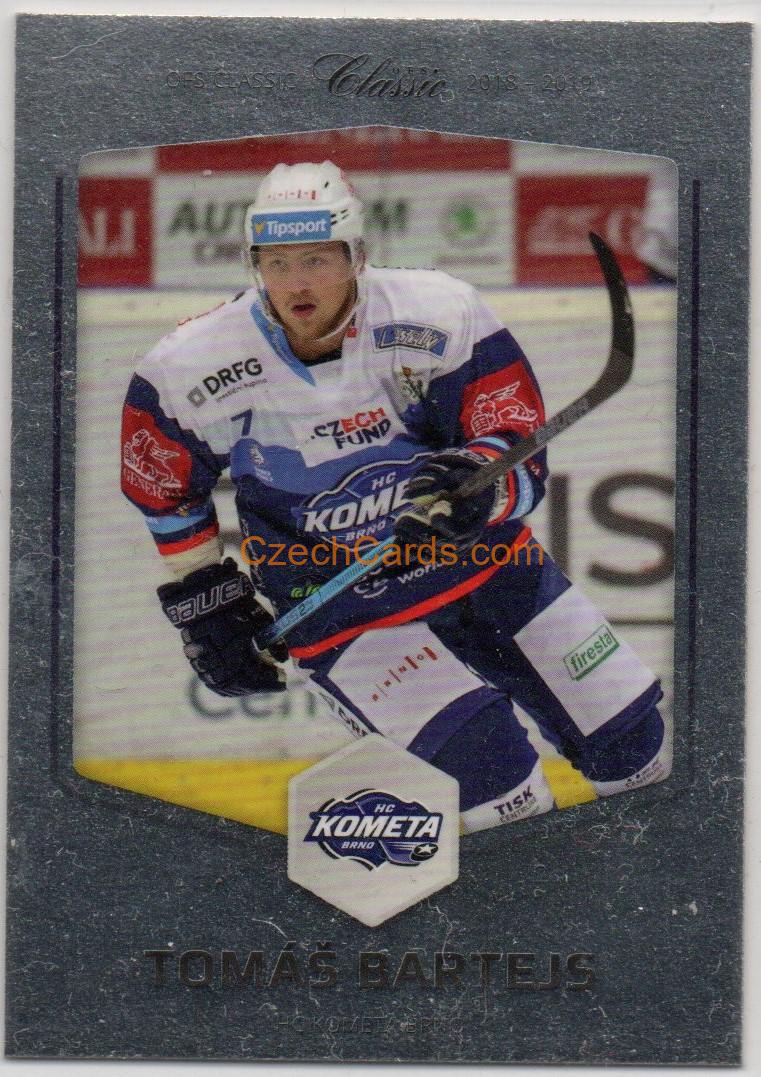 Tomáš Bartejs 2018/19 OFS Classic #8 Silver