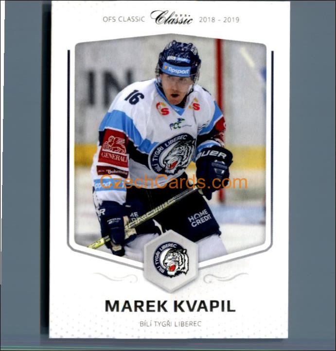 Marek Kvapil 2018/19 OFS Classic #118