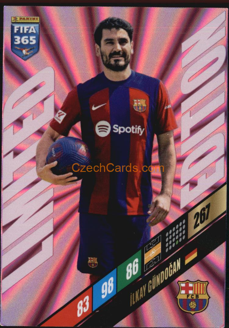İlkay Gündoğan 2024 Panini FIFA 365  Adrenalyn XL Limited #LE-IG