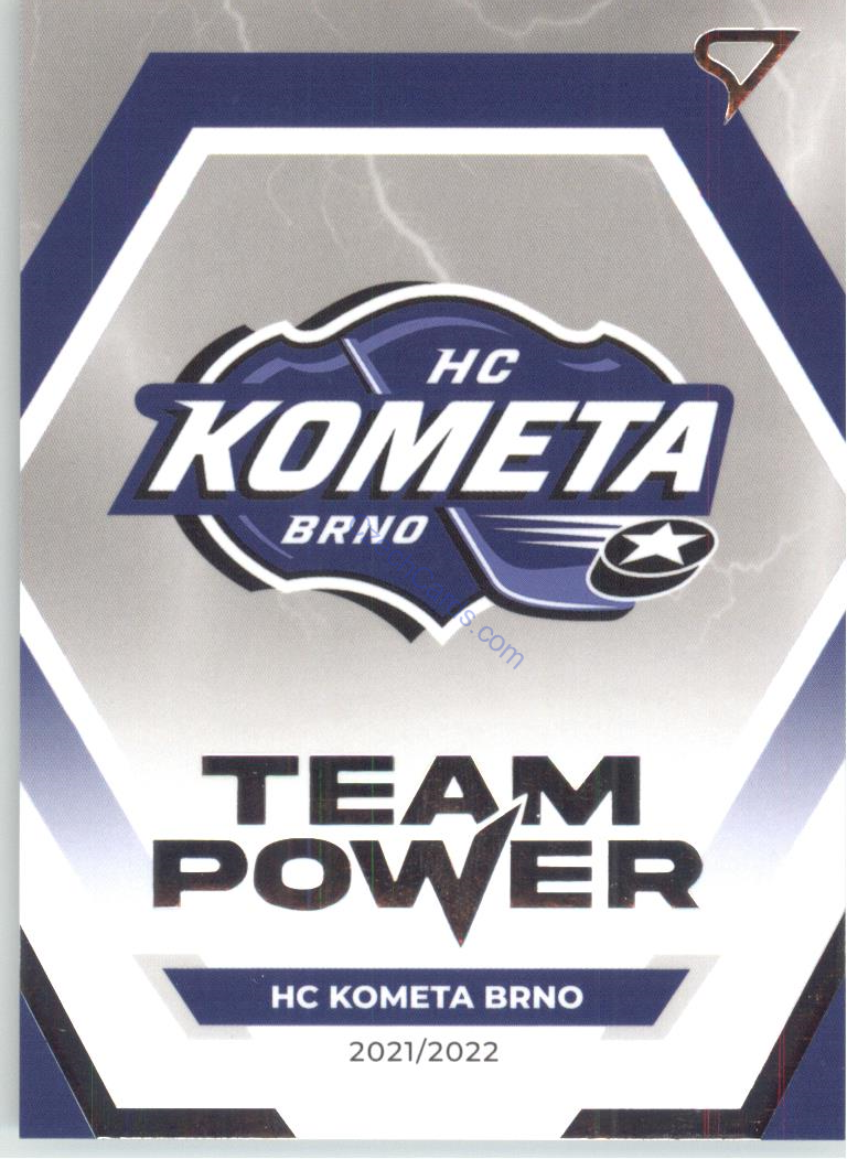 Kometa Brno 2021/22 SportZoo Tipsport EHL Team Logo #TP20