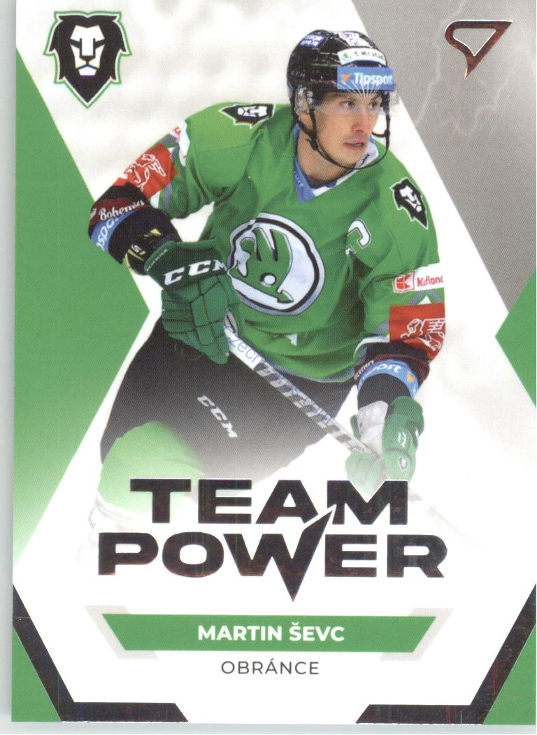 Martin Ševc 2021/22 SportZoo Tipsport EHL Team Power #TP10