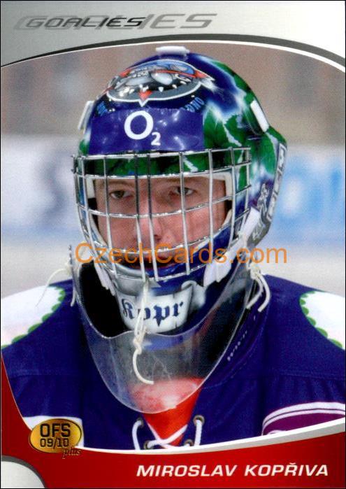 Kopřiva Miroslav (G) OFS 2009/10 OFS Goalies #G06