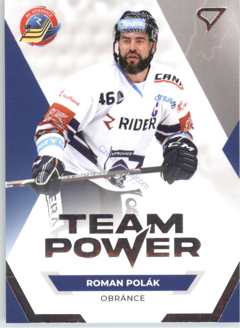 Roman Polák 2021/22 SportZoo Tipsport EHL Team Power #TP28