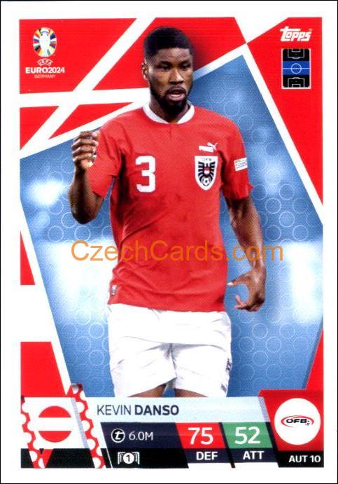 Kevin Danso 2024 EURO Match Attax #AUT10