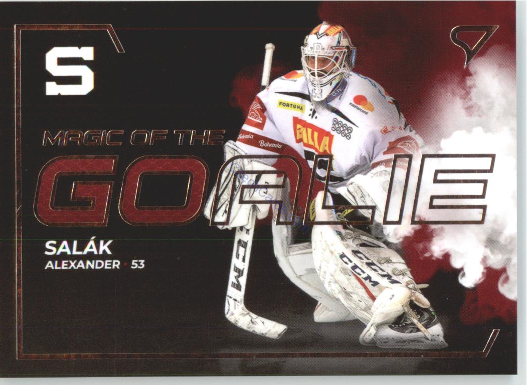 Alexander Salák 2021/22 SportZoo Tipsport EHL Magic Of The Goalie #MG04