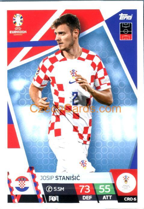 Josip Stanišić 2024 EURO Match Attax #CRO6