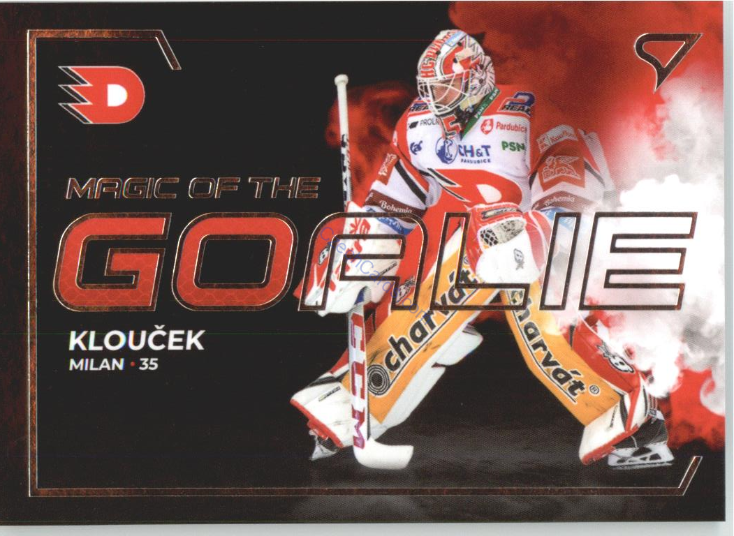 Milan Klouček 2021/22 SportZoo Tipsport EHL Magic Of The Goalie #MG09