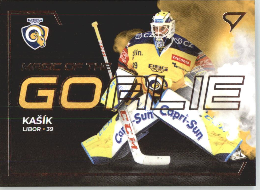 Libor Kašík 2021/22 SportZoo Tipsport EHL Magic Of The Goalie #MG16