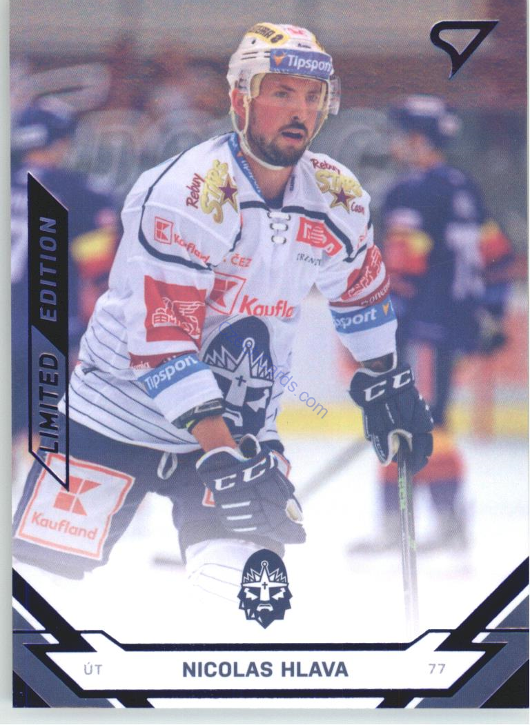 Nicolas Hlava 2021/22 SportZoo Tipsport EHL BLUE xx/99 #263