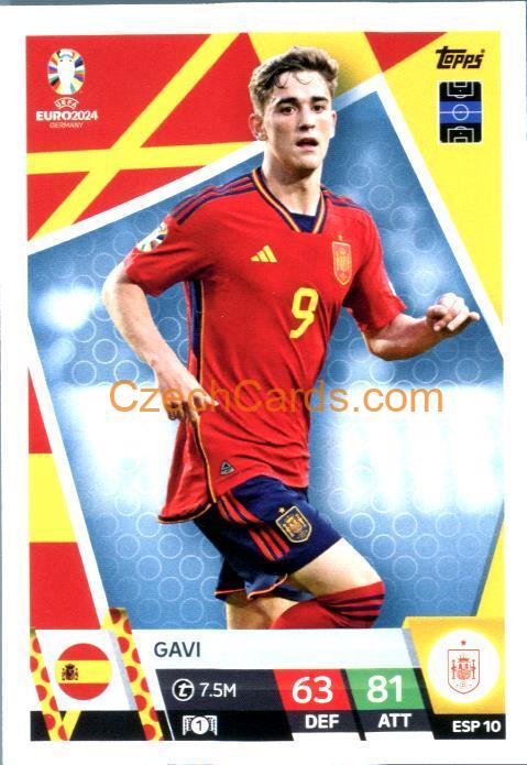 Gavi 2024 EURO Match Attax #ESP10