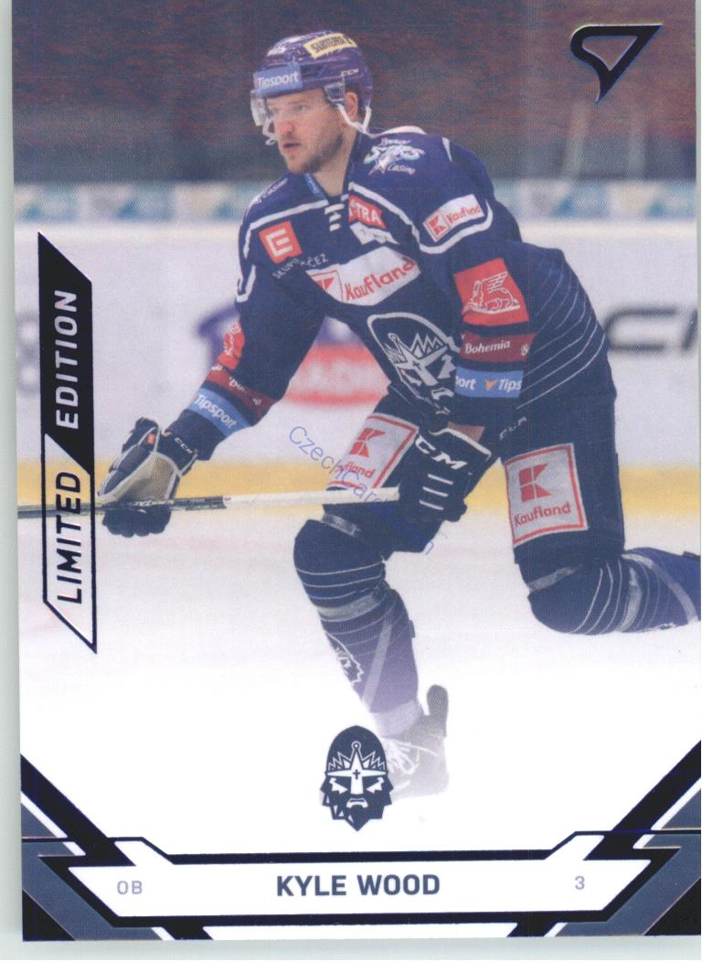 Kyle Wood 2021/22 SportZoo Tipsport EHL BLUE xx/99 #259