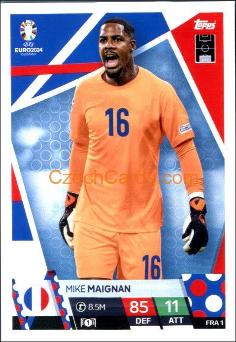 Mike Maignan 2024 EURO Match Attax #FRA1