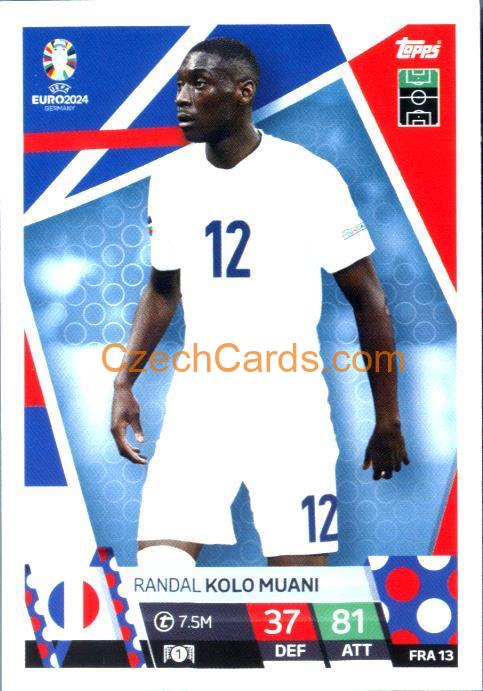Randal Kolo Muani 2024 EURO Match Attax #FRA13