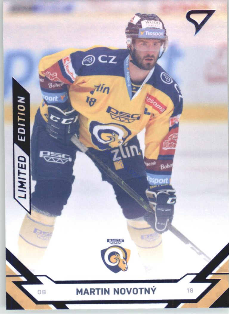 Martin Novotný 2021/22 SportZoo Tipsport EHL BLUE xx/99 #221