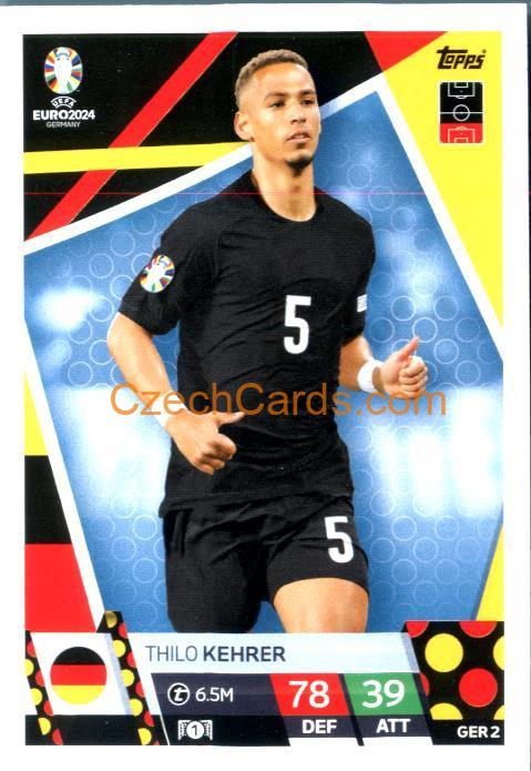Thilo Kehrer 2024 EURO Match Attax #GER2