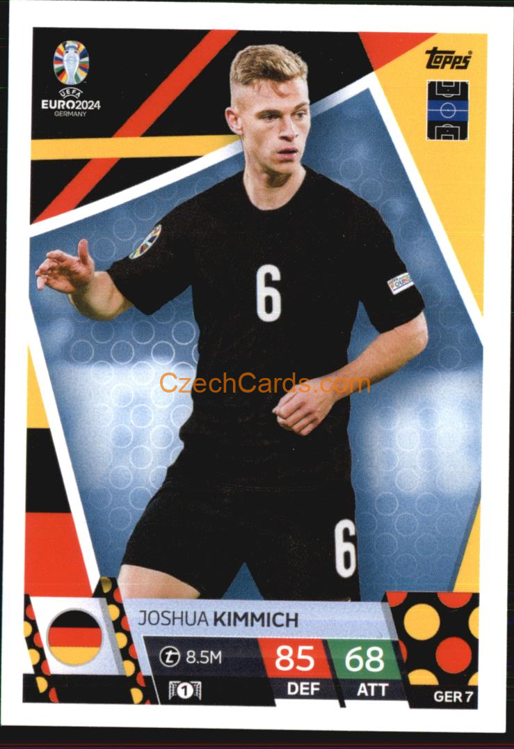 Joshua Kimmich 2024 EURO Match Attax #GER7