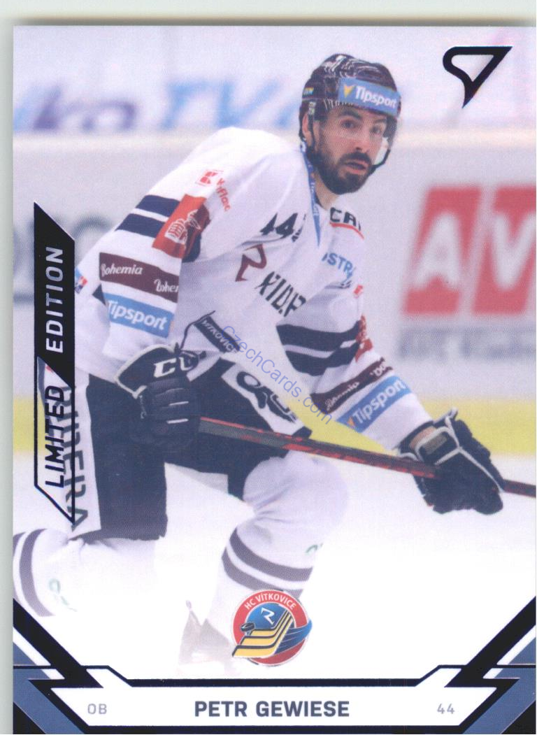 Petr Gewiese 2021/22 SportZoo Tipsport EHL BLUE xx/99 #166