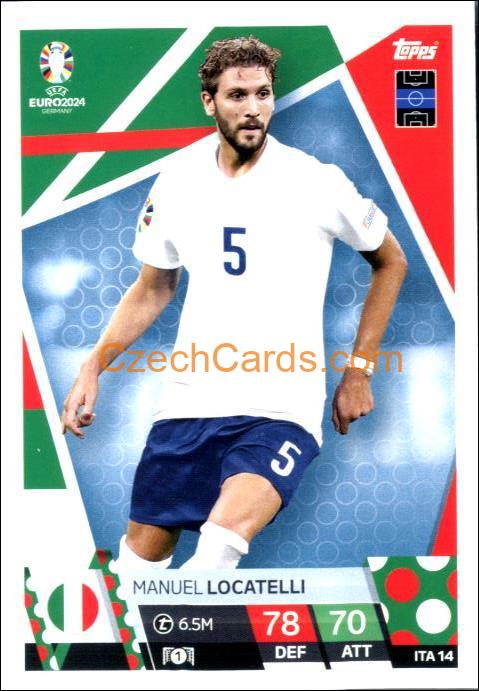 Manuel Locatelli 2024 EURO Match Attax #ITA14