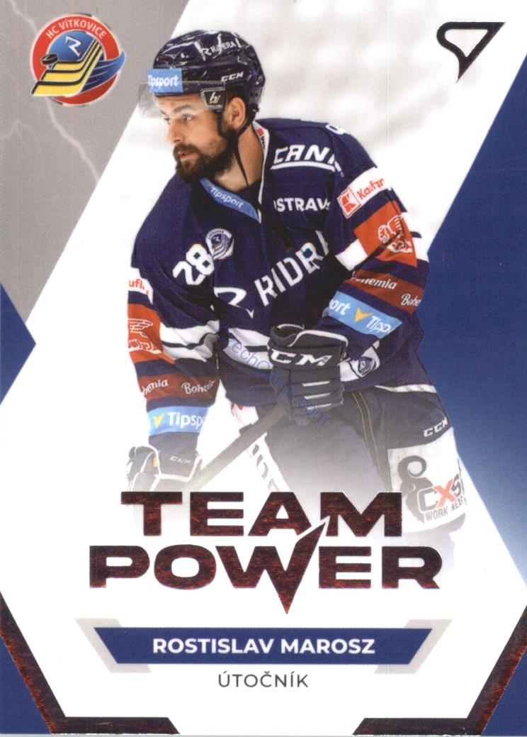 Rostislav Marosz 2021/22 SportZoo Tipsport EHL Team Power #TP30