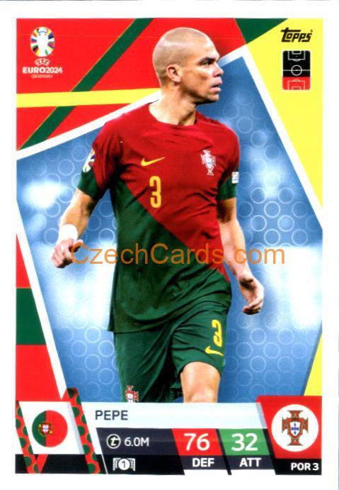 Pepe 2024 EURO Match Attax #POR3