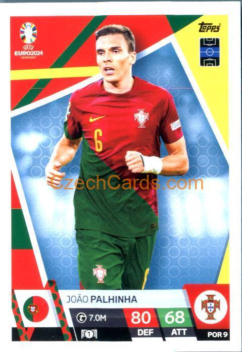 João Palhinha 2024 EURO Match Attax #POR9