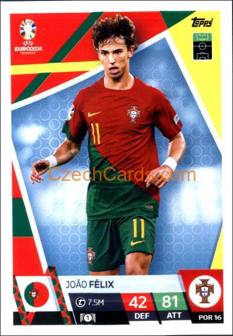 João Félix 2024 EURO Match Attax #POR16