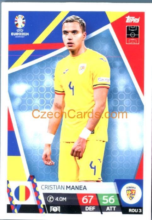 Cristian Manea 2024 EURO Match Attax #ROU3