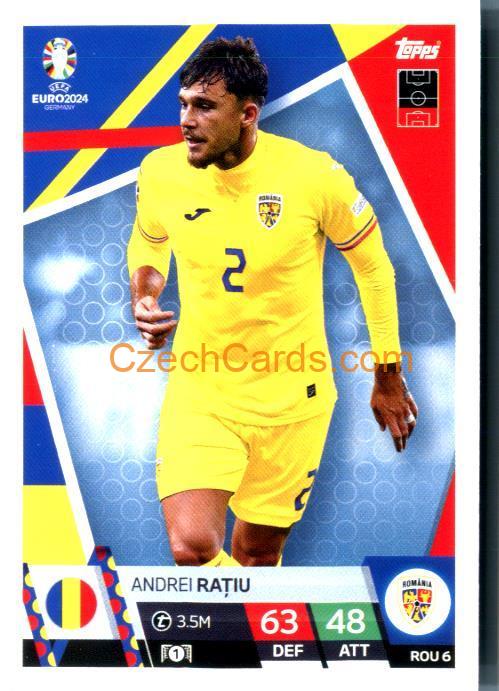 Andrei Rațiu 2024 EURO Match Attax #ROU6