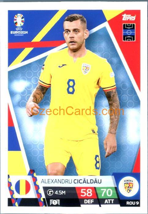 Alexandru Cicâldău 2024 EURO Match Attax #ROU9