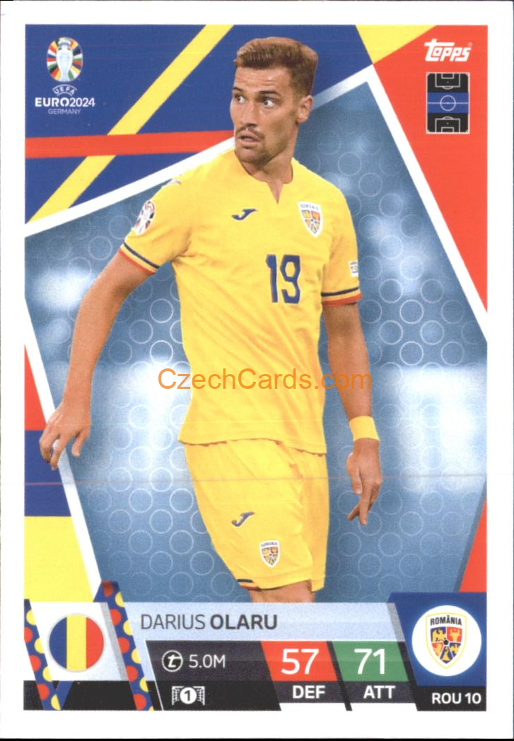 Darius Olaru 2024 EURO Match Attax #ROU10