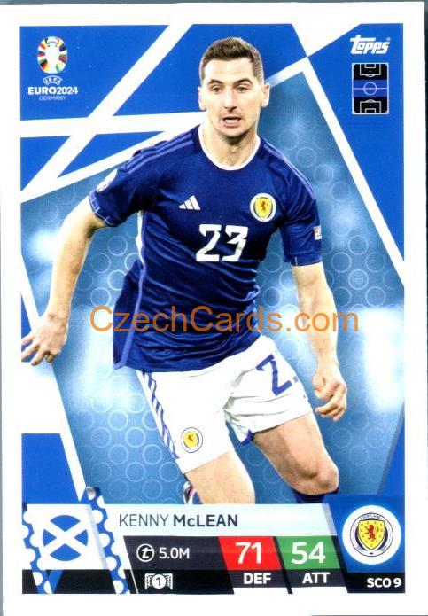 Kenny McLean 2024 EURO Match Attax #SCO9