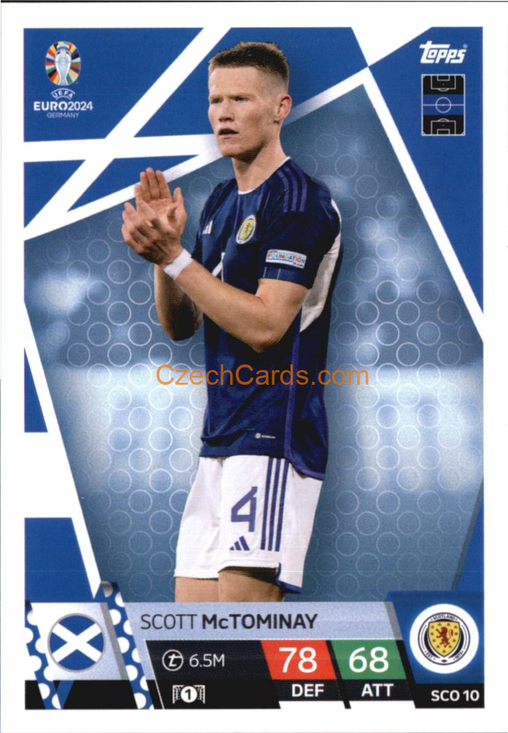 Scott McTominay 2024 EURO Match Attax #SCO10