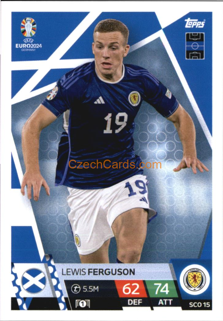 Lewis Ferguson 2024 EURO Match Attax #SCO15