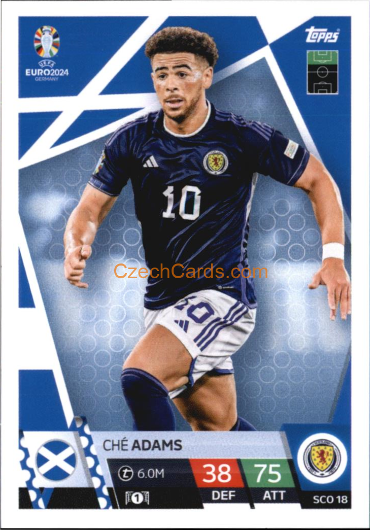 Ché Adams 2024 EURO Match Attax #SCO18