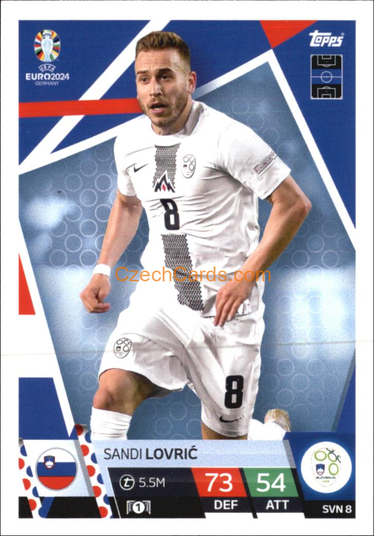 Sandi Lovrić 2024 EURO Match Attax #SVN8