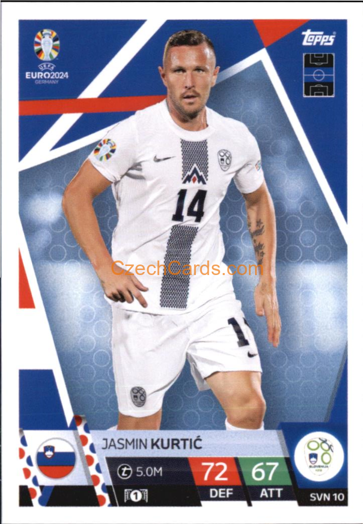 Jasmin Kurtić 2024 EURO Match Attax #SVN10