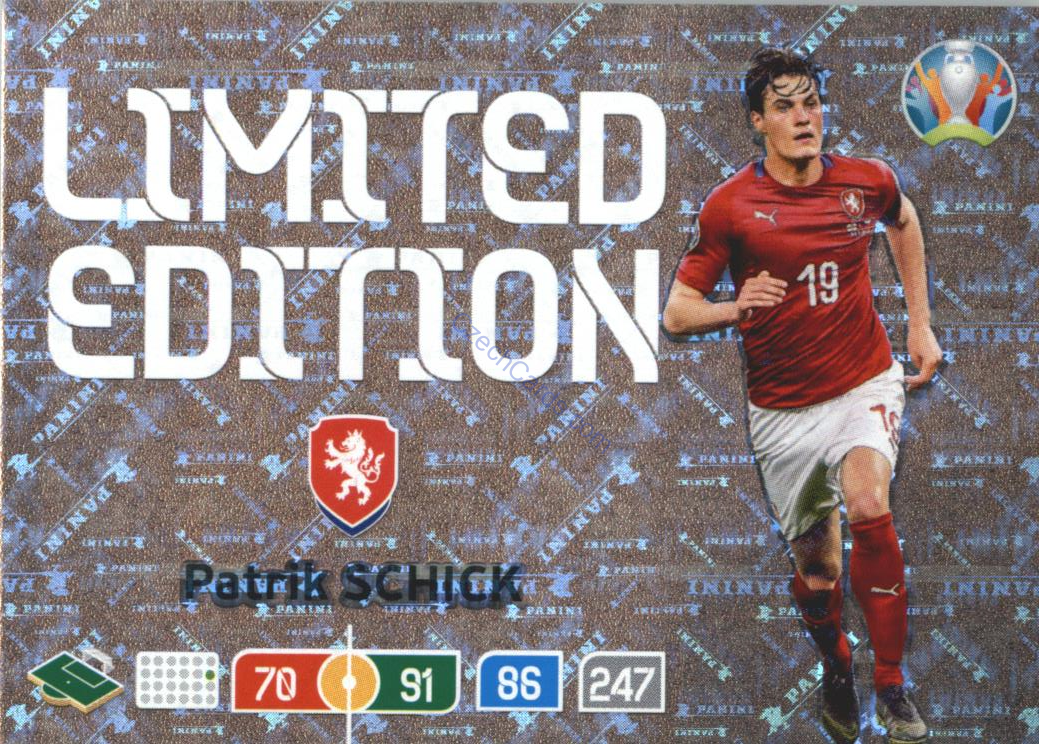 Patrik Schick Panini Adrenalyn EURO 2020 Limited Edition