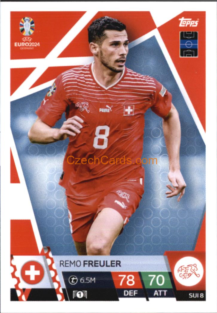 Remo Freuler 2024 EURO Match Attax #SUI8