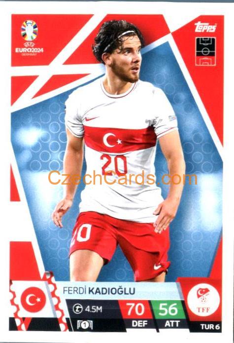 Ferdi Kadıoğlu 2024 EURO Match Attax #TUR6