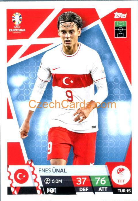 Enes Ünal 2024 EURO Match Attax #TUR15