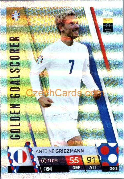 Antoine Griezmann 2024 EURO Match Attax Golden Goalscorer #GG3