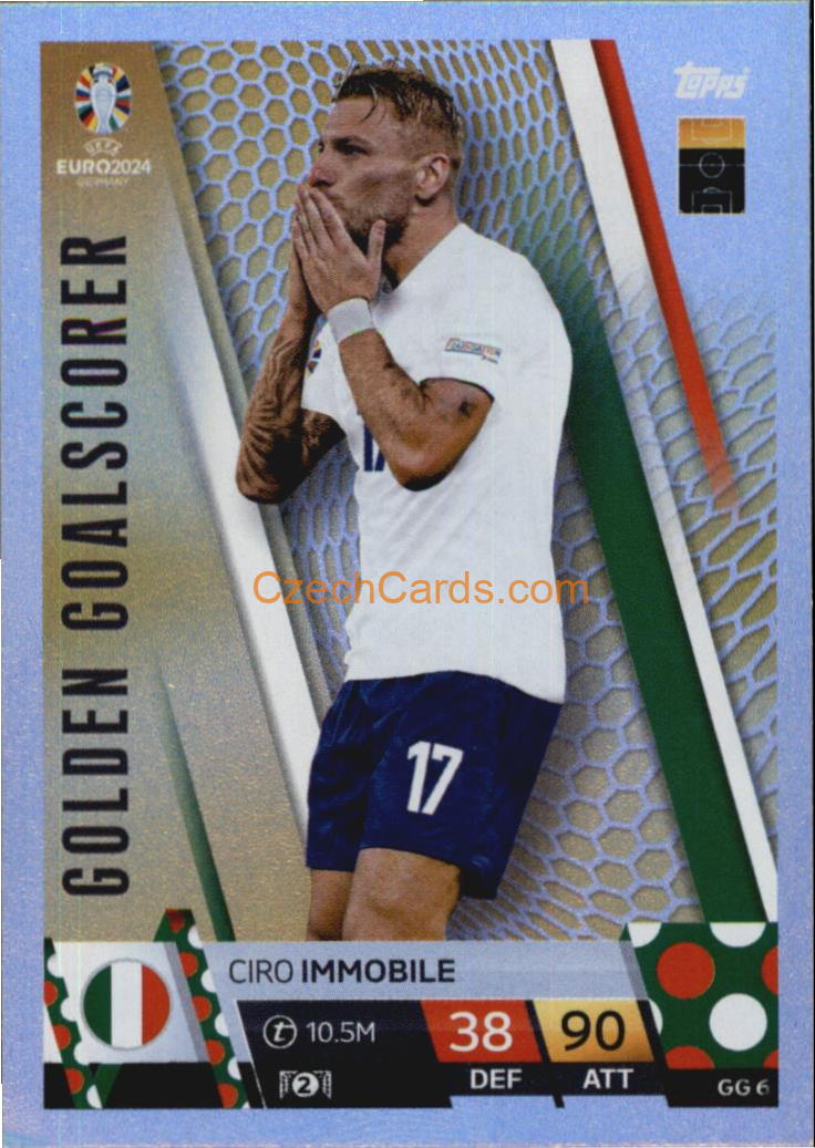 Ciro Immobile 2024 EURO Match Attax Golden Goalscorer #GG6