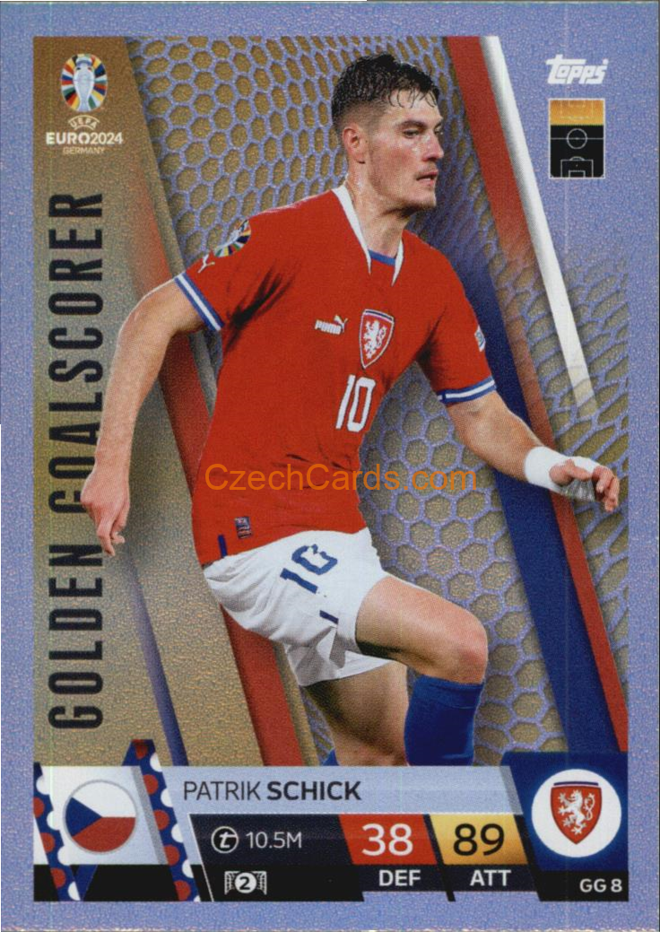Patrik Schick 2024 EURO Match Attax Golden Goalscorer #GG8