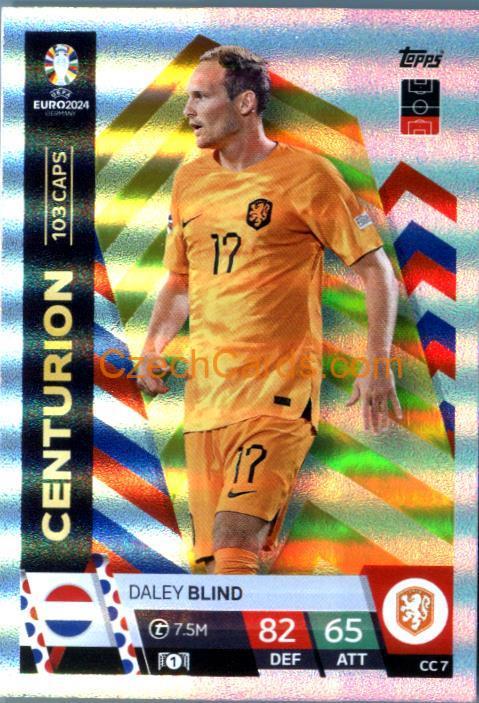 Daley Blind 2024 EURO Match Attax Centurion #CC7