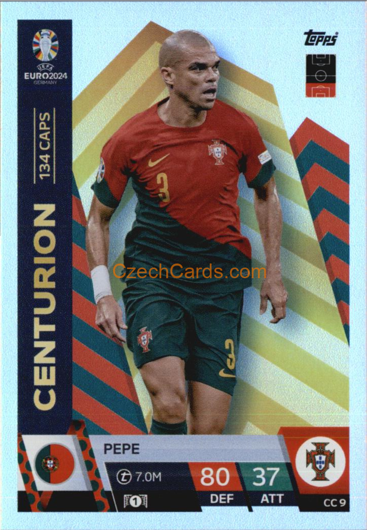Pepe 2024 EURO Match Attax Centurion #CC9