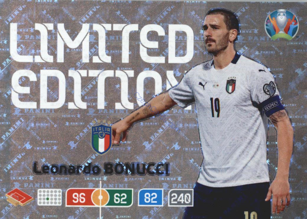 Leonardo Bonucci Panini Adrenalyn EURO 2020 Limited Edition