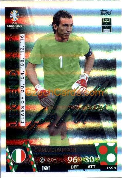 Gianluigi Buffon 2024 EURO Match Attax Legend Signature Style #LSS9