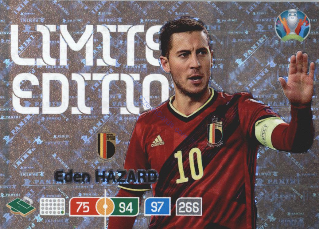 Eden Hazard Panini Adrenalyn EURO 2020 Limited Edition