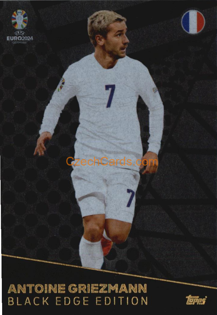 Antoine Griezmann 2024 EURO Match Attax Black Edge Editions #BE4
